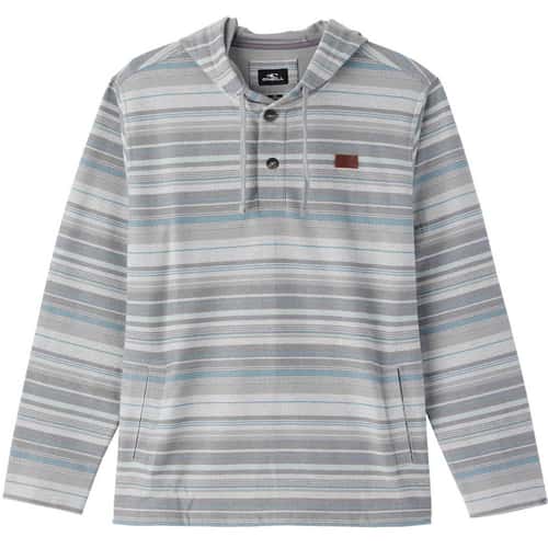O'Neill Men's Bavaro Stripe Poncho Fleece Pullover alt image view 13