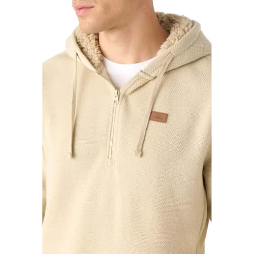 O'Neill Men's Passage 1/4 Zippered Hooded Fleece Sweater alt image view 4
