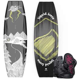 Liquid Force Bullox Wakeboard Package with TAO 6X 12-13 Bindings 24