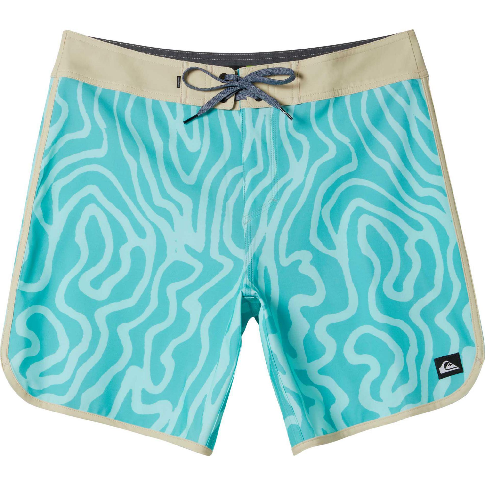 "Quiksilver Men's Surfsilk Scallop 19 Inch Boardshorts"