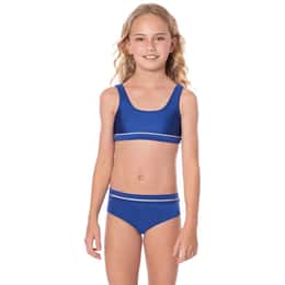 Maaji Girls' Cobalt Blue Vaeroy Bikini Set