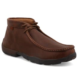 Twisted X Men's Chukka Driving Moc Shoes Copper