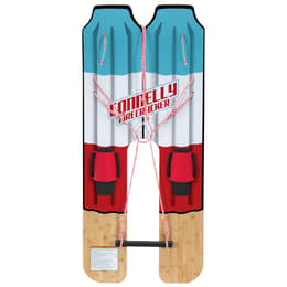Connelly Firecracker Combo Water Skis and Foot Strap with Traction Pad Bindings '22