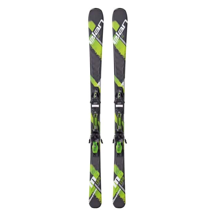 Elan Men's Morpheo 6 Green Qt All Mountain Skis With El 10 Qt Bindings '15