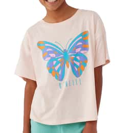 O'Neill Girls' Lucky Butterfly T Shirt