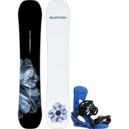 Burton Men's Process Flying V Wide + Mission Re:Flex Snowboard Package '26