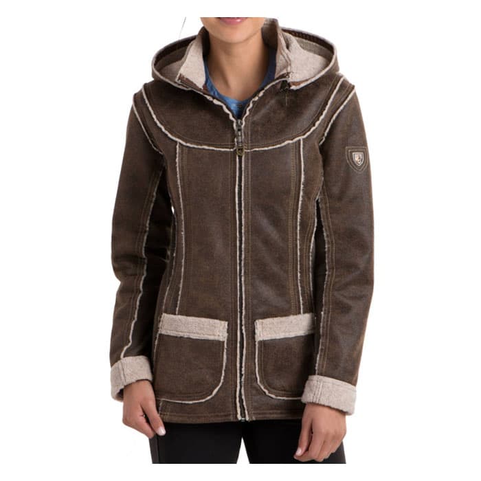 Kuhl Women's Dani Sherpa Jacket, Oak Sun & Ski Sports