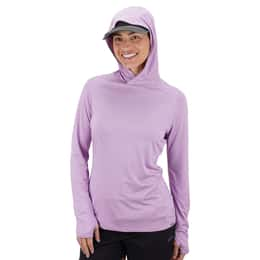 AFTCO Women's Samurai Sun Protection Long Sleeve Hooded Shirt