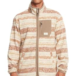 Quiksilver Men's Clean Coasts FZ Print Fleece Jacket