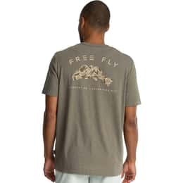 Free Fly Men's Redfish Camo Pocket T Shirt