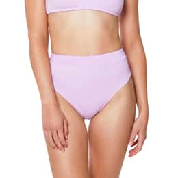 Sanctuary Women's Banded High Leg High Rise Bikini Bottoms