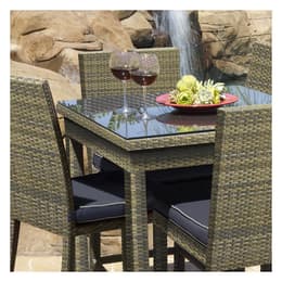 North Cape Cabo Willow 5-Piece Bar Set
