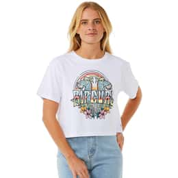 Rip Curl Women's Block Party Crop T Shirt