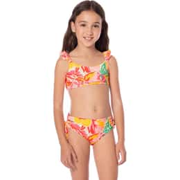 Maaji Girls' Dream Garden Mango Bikini Set