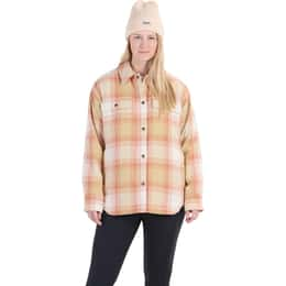 Marmot Women's Ridgefield Sherpa-Lined Flannel Jacket