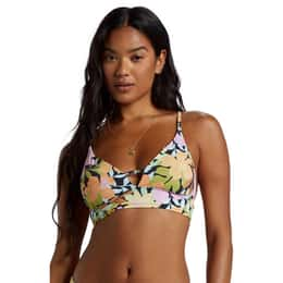 Billabong Women's Mas Aloha Rev V Neck Cami Swim Top