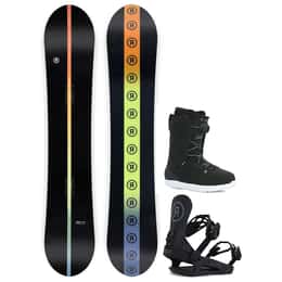 Ride Women's Heartbreaker Snowboard + CL-4 Snowboard Bindings + Sage Snowboard Boots Package '24