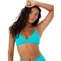 ROXY Women's Beach Classics Athletic Triangle Bikini Top