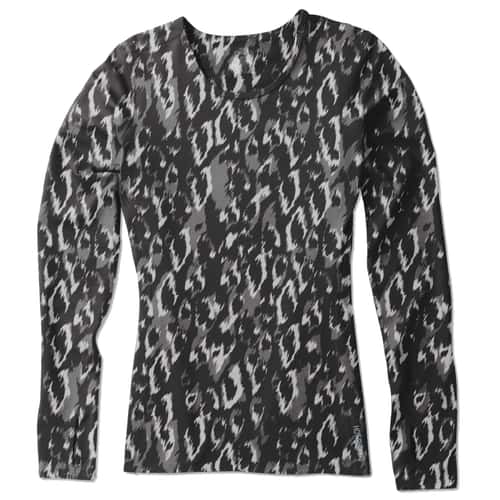 Hot Chillys Women's Micro-Elite Chamois Printed Crewneck Top alt image view 3
