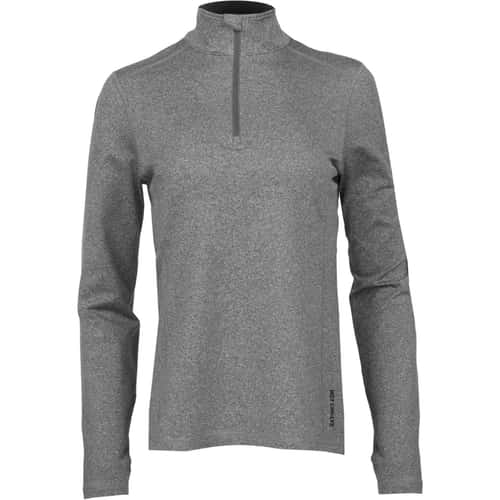 Hot Chillys Women's Micro-Elite Chamois Solid Zip Turtleneck Pullover alt image view 5