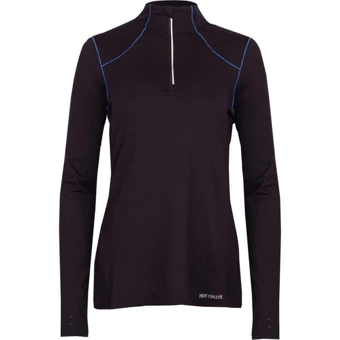 Hot Chillys Women's Clima-Tek Zip-T Baselayer Top