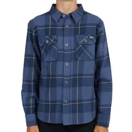 Salty Crew Men's First Light Long Sleeve Flannel Shirt