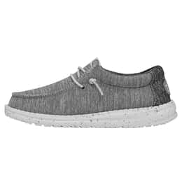 Hey Dude Boys' Wally Youth Sport Knit Casual Shoes (Big Kids)