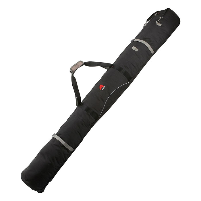 high sierra pro wheeled double adjustable ski bag