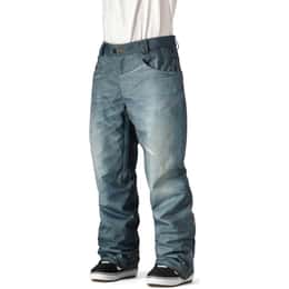 Waterproof Burton Men's Insulated Covert Snowboarding Pant, Denim