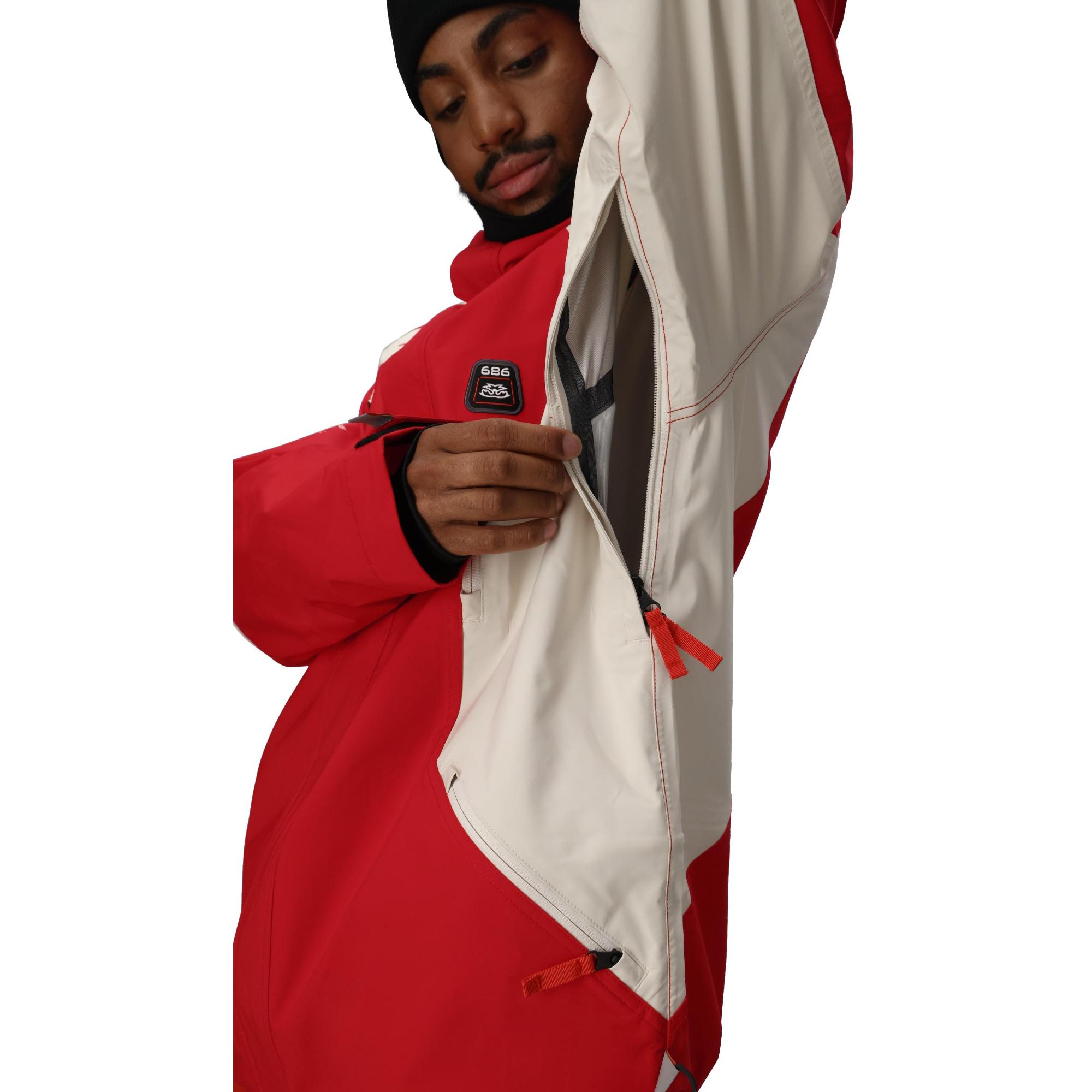 ジャケット・アウター B44 686（シックスエイトシックス） 24-25 686 GORE-TEX 3L ATV JACKET