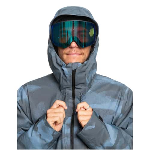 Quiksilver Men's Quest Stretch 20K Snow Jacket alt image view 4