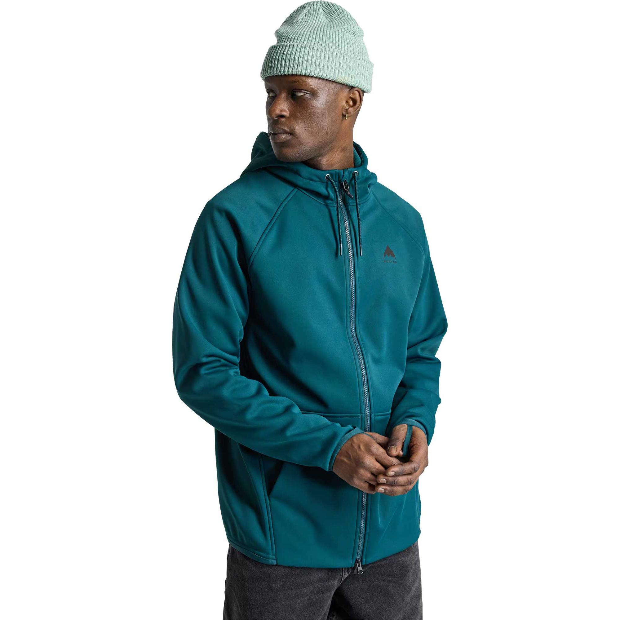 Burton Men's Crown Weatherproof Full-Zip Fleece Hoodie - Sun & Ski