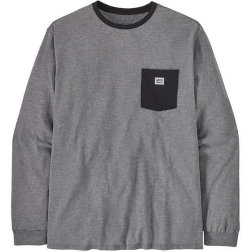 Patagonia Men's Shop Sticker Pocket Responsibili-Tee® LS alt image view 3
