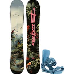 Burton Men's Custom Camber + Cartel Re:Flex Snowboard Package '26