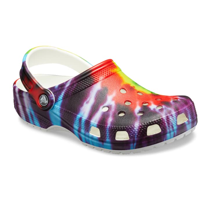 crocs tie dye shirts