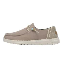 Hey Dude Ladies Peyton CHAMBRAY BEIGE Ladies 10 - Upstate Tailgate, Inc.