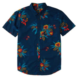 Billabong Men's Sundays Floral Short Sleeve Shirt