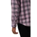 TravisMathew Men's Cloud Flannel Plaid Long Sleeve Button Up Shirt alt image view 4