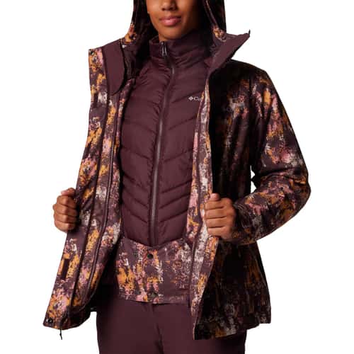 Columbia Women's Whirlibird V Printed Interchange Jacket - Sun