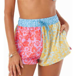 ROXY Women's Tapestry Patchwork No Bad Waves Boardshort