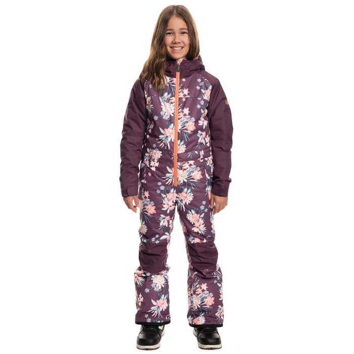 686 Girl S Shine One Piece Snowsuit Sun Ski Sports