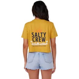 Salty Crew Women's Cruisin Cropped Short Sleeve T Shirt