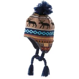 Screamer Kids' K’s Jingle Earflap Hat