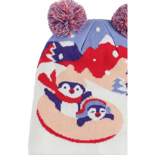 Spyder Girls' Penguin Double Pom alt image view 3