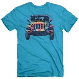 Jeep Men's Tie Dye Swirl Wrangler T Shirt