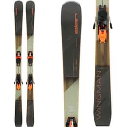 Elan Men's Wingman 82 Ti Skis with ELX 11.0 GripWalk® Power Shift Bindings '24