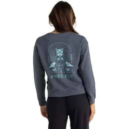 Free Fly Women's Mellow Meadow Fleece Crew Sweatshirt