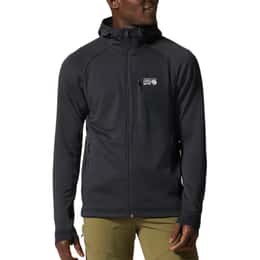 Mountain Hardwear Men's Polartec® Power Grid™ Full Zip Hooded Jacket