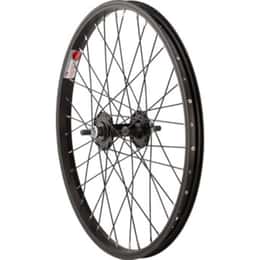 Sta-Tru Single Wall Front Wheel - 20", 3/8" x 100mm, Rim Brake