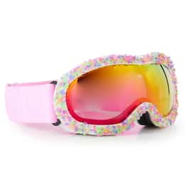 Bling2o Girls' Ice of Pink Frost Ski Goggles